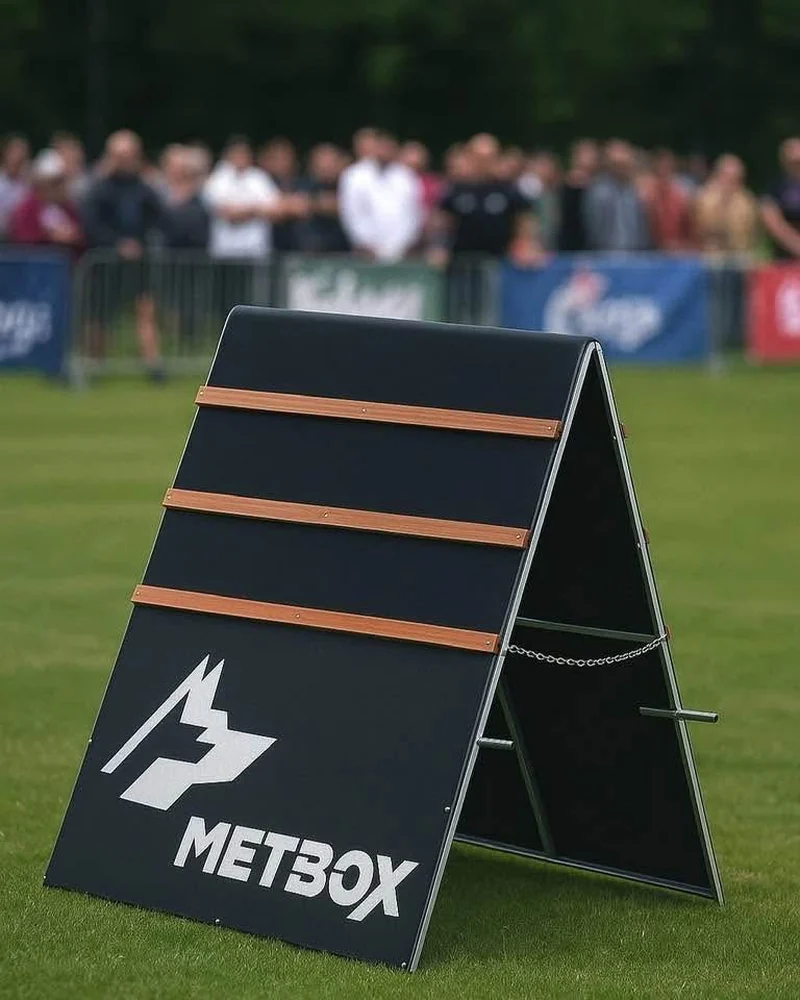 Aluminum scaling wall A-frame for dog sport