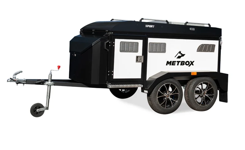 METBOX dog trailer sport model product image on white background